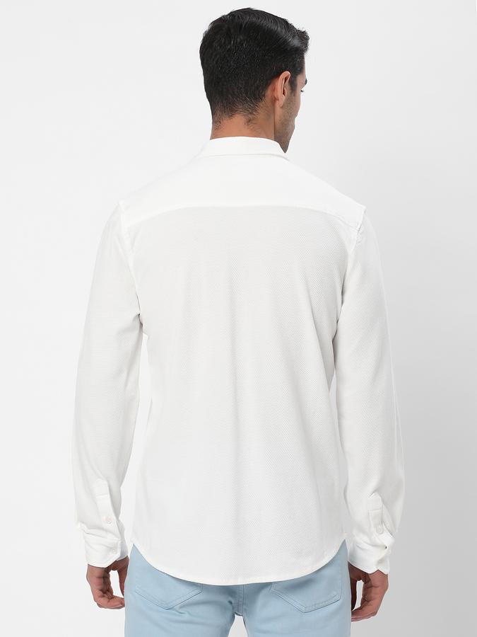 Men Cutaway-Collar Regular Fit Shirt image number 2