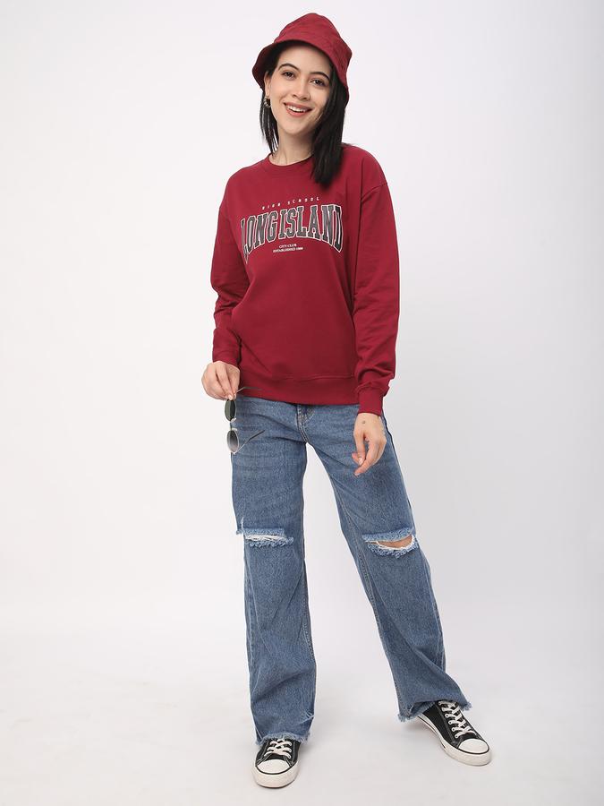 Full Sleeve Graphic Print Women Sweatshirt image number 1