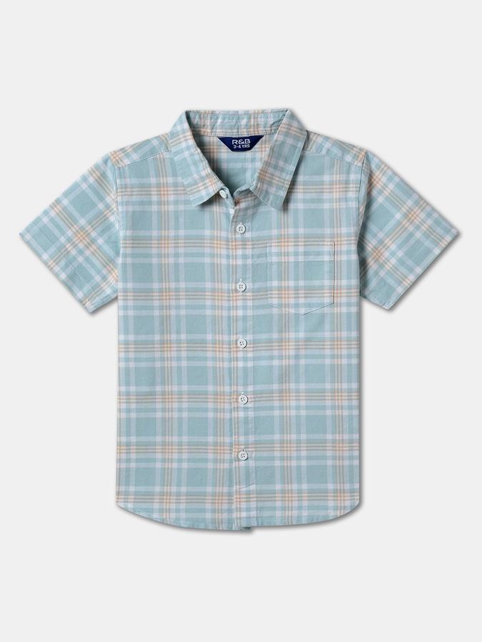 Boys Checkered Casual Shirt