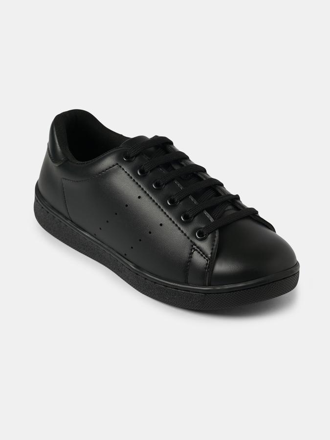 R&B Boys Black Casual Shoes image number 2