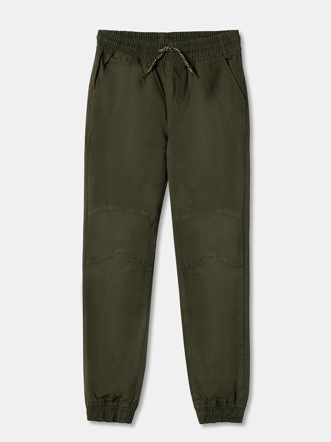 R&B Boys Olive Trousers