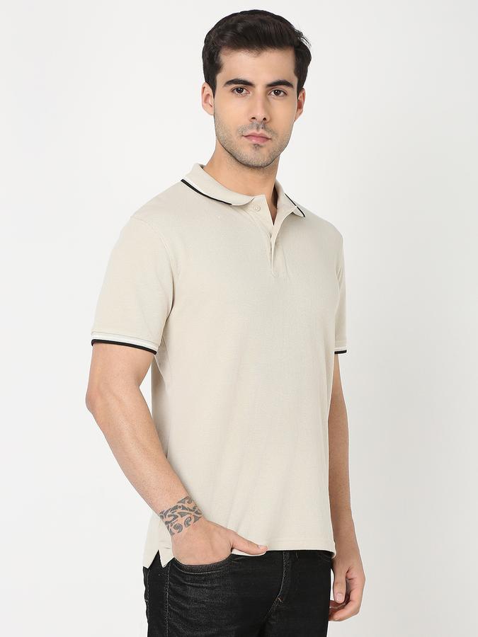 Men Regular Fit Polo T-Shirt image number 2
