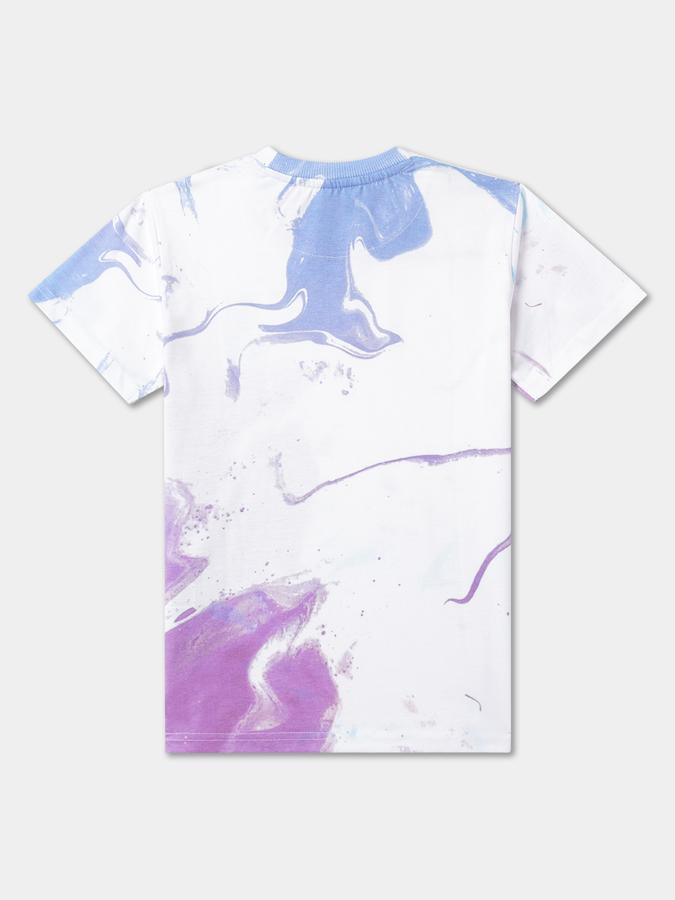 Boys Printed Round-Neck Relaxed Fit T-Shirt image number 1