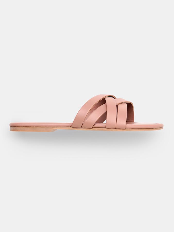 R&B Women Multi Strap Flat Sandals image number 1