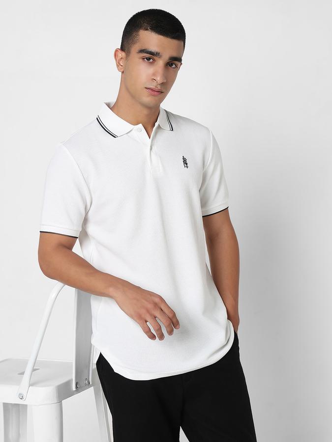 MENS TEXTURE POLO