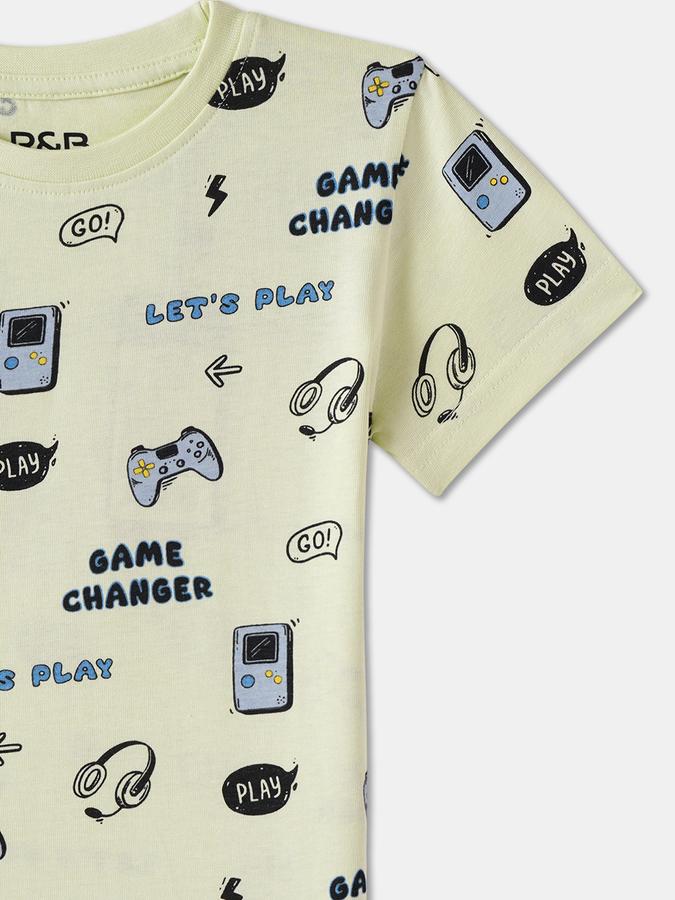 R&B Boys SHORT SLEEVE GRAPHIC TEE image number 2