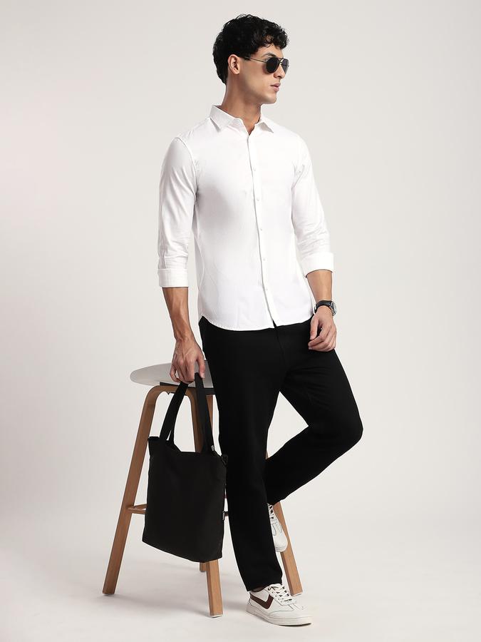 R&B Men's White Shirt