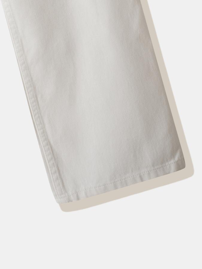 Girls Cotton Regular Fit Button Waist Pockets Pants