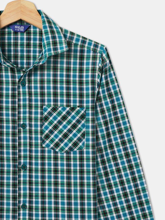 R&B Boy's Checks Shirt image number 2
