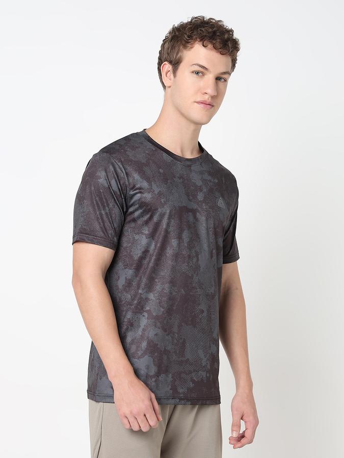 R&B MENS ACTIVE All over PrintedTEE image number 3