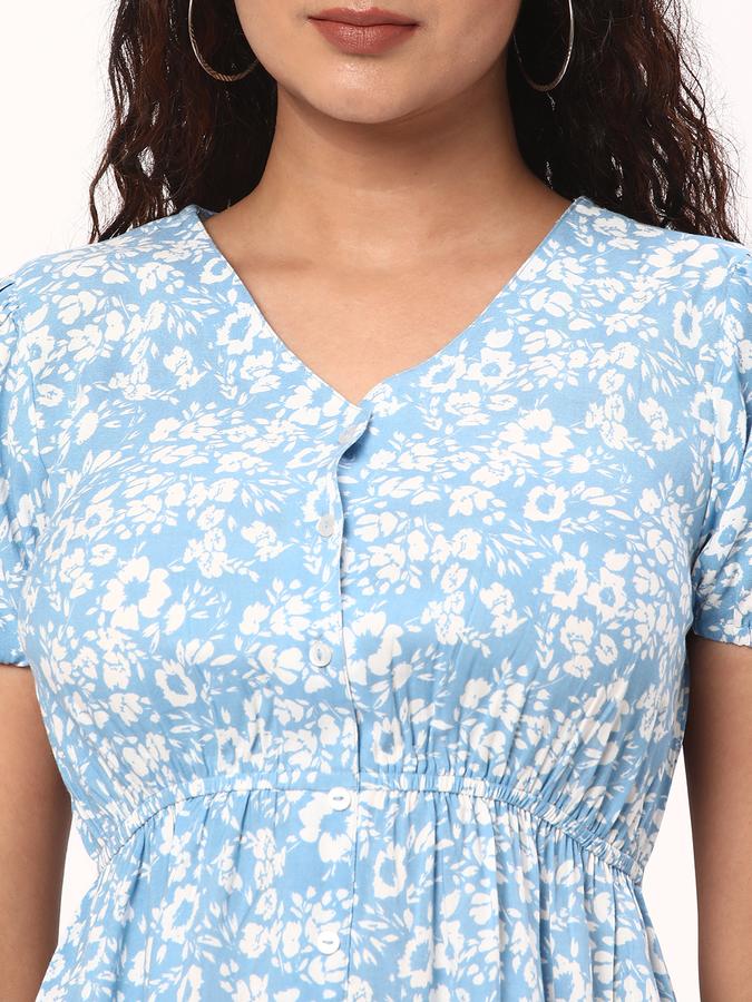 R&B Women Blue Dress image number 3