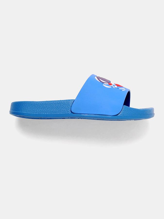 Boys Space Printed Slides Flip-Flops image number 1