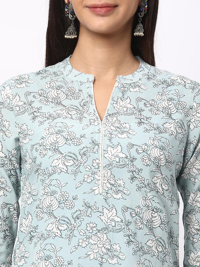 R&B Women Grey Kurtas image number 3