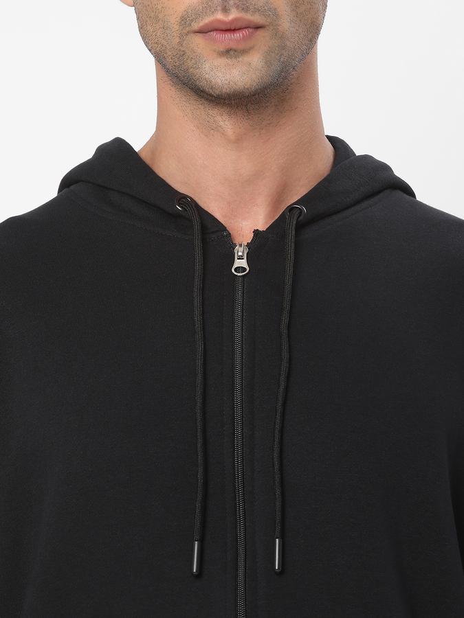 Men Regular Fit Zip-Front Biker Jacket image number 3