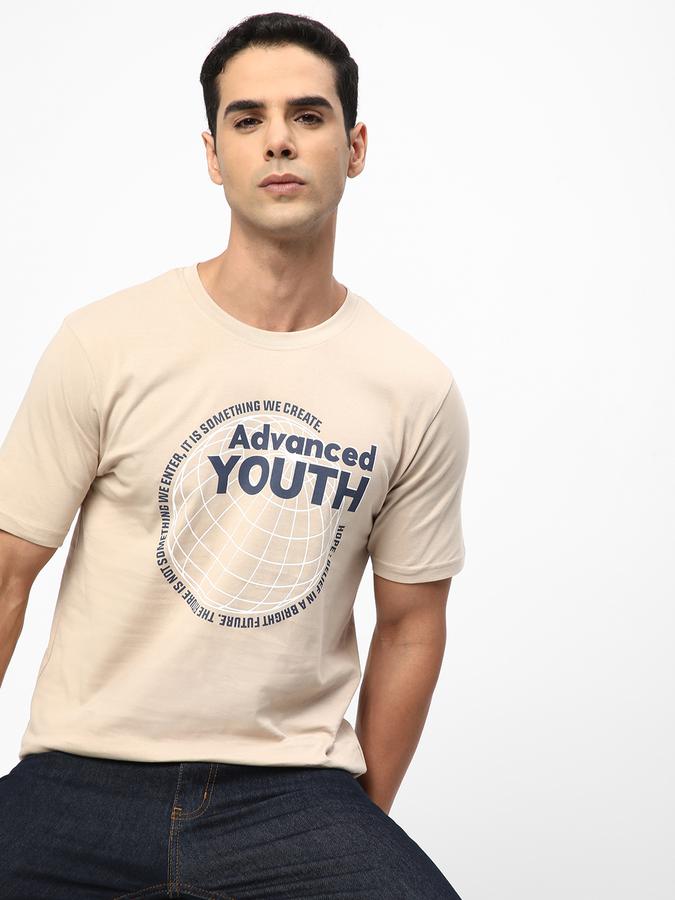 R&B Men Beige T-Shirts image number 0