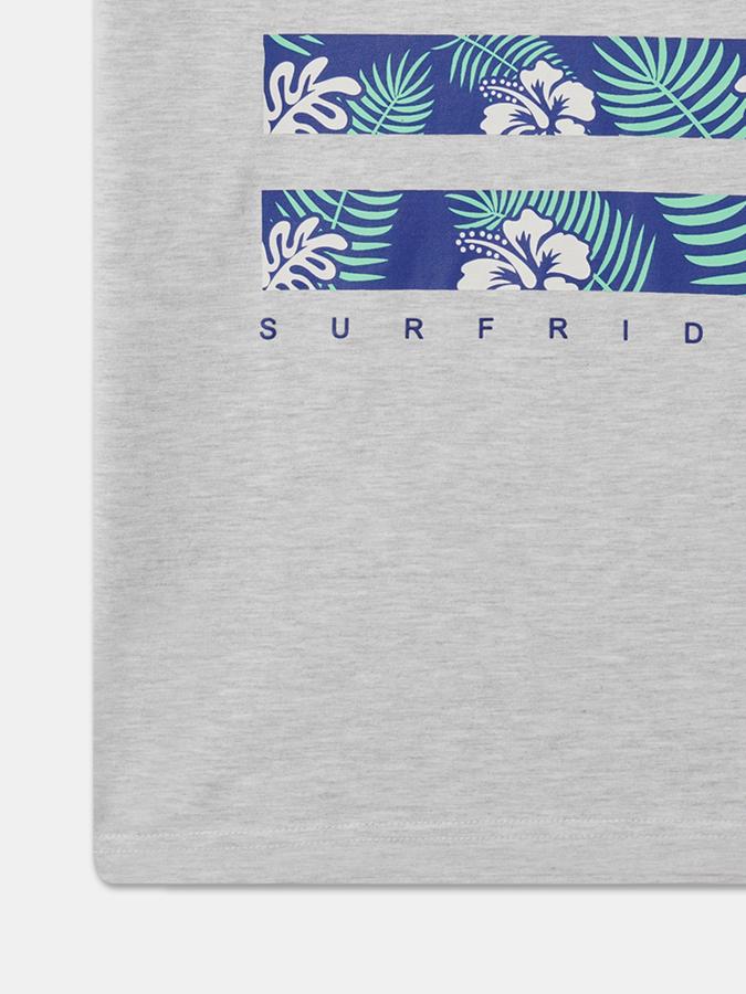 Tropical Print Relaxed Fit T-Shirt image number 3