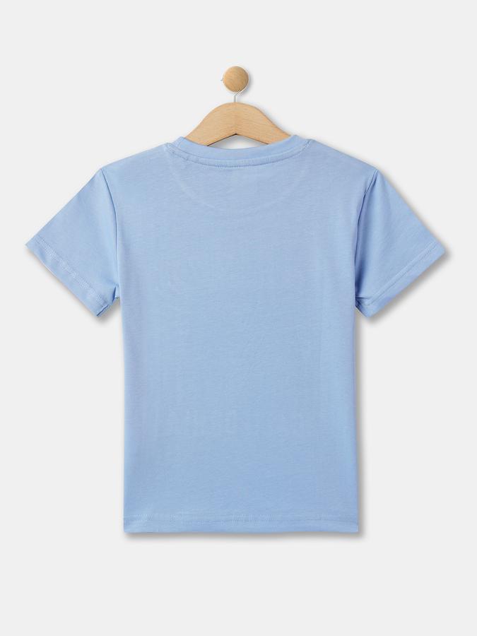 Boys Relaxed Fit Round-Neck T-Shirt image number 1