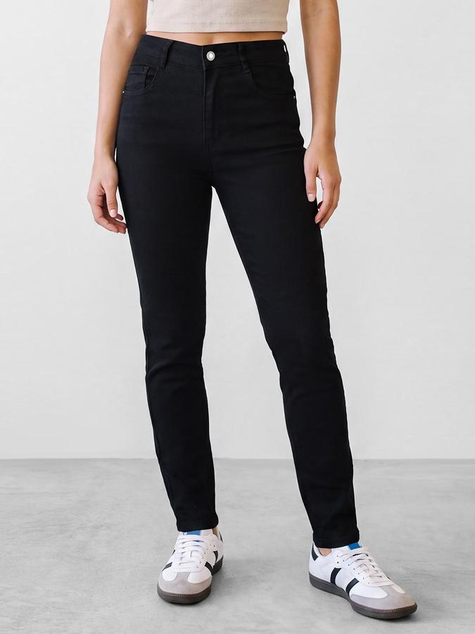 R&B Women Black High-Rise Denim Jeans