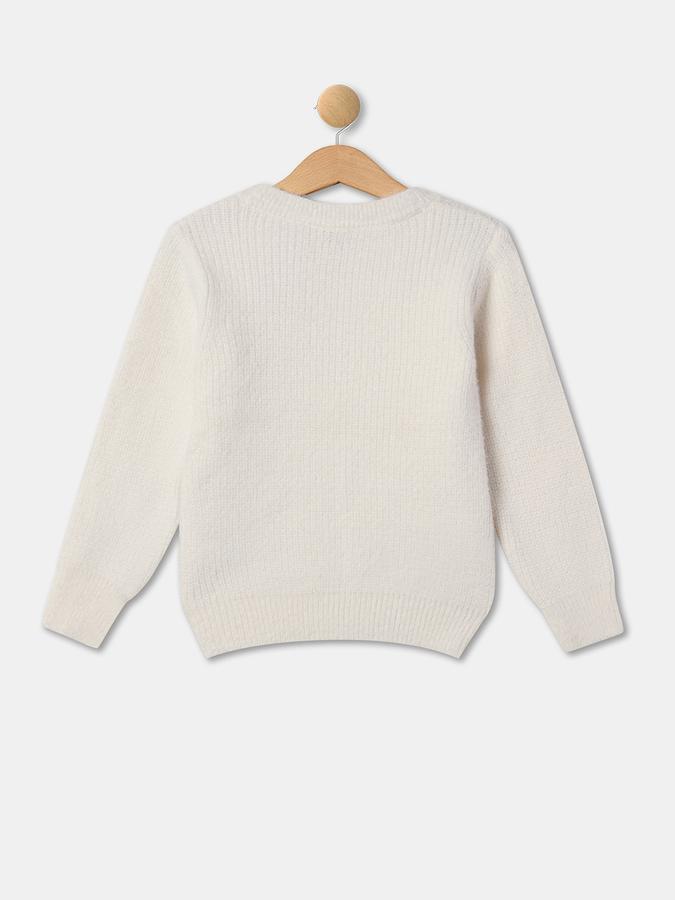 R&B Girl's Round Neck Sweater image number 1