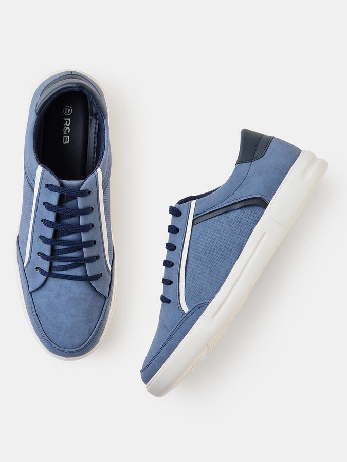 R&B Men Blue Casual Shoes image number 0