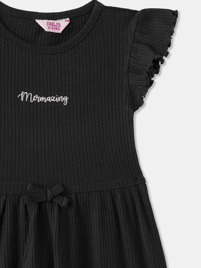 Girls Solid Dress image number 2