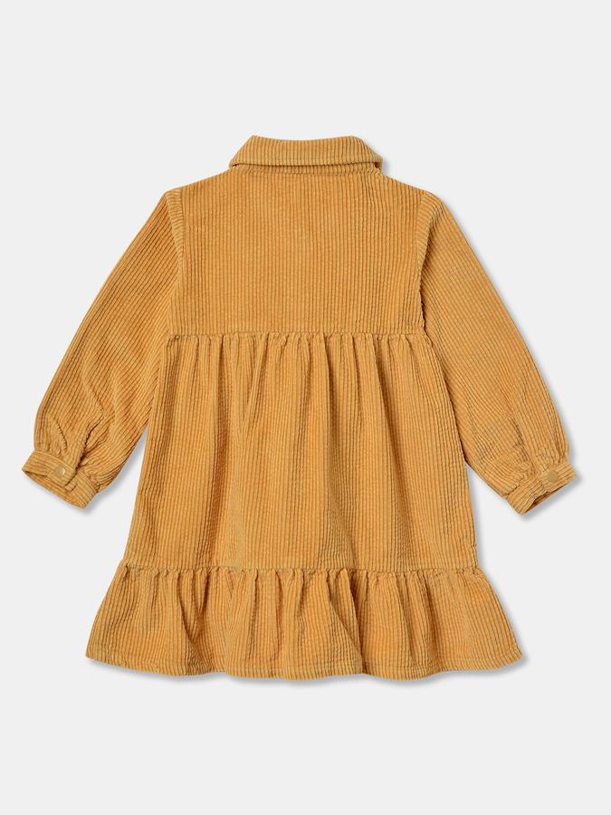 Girls Midi/Knee Length Casual Dress 3/4 Sleeve image number 1