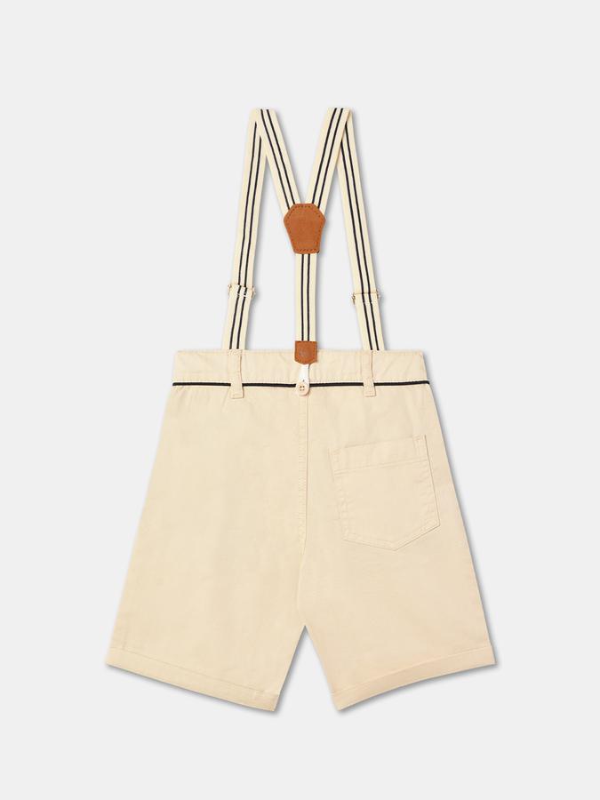 R&B Boys Beige Shorts & 3/4Ths image number 1