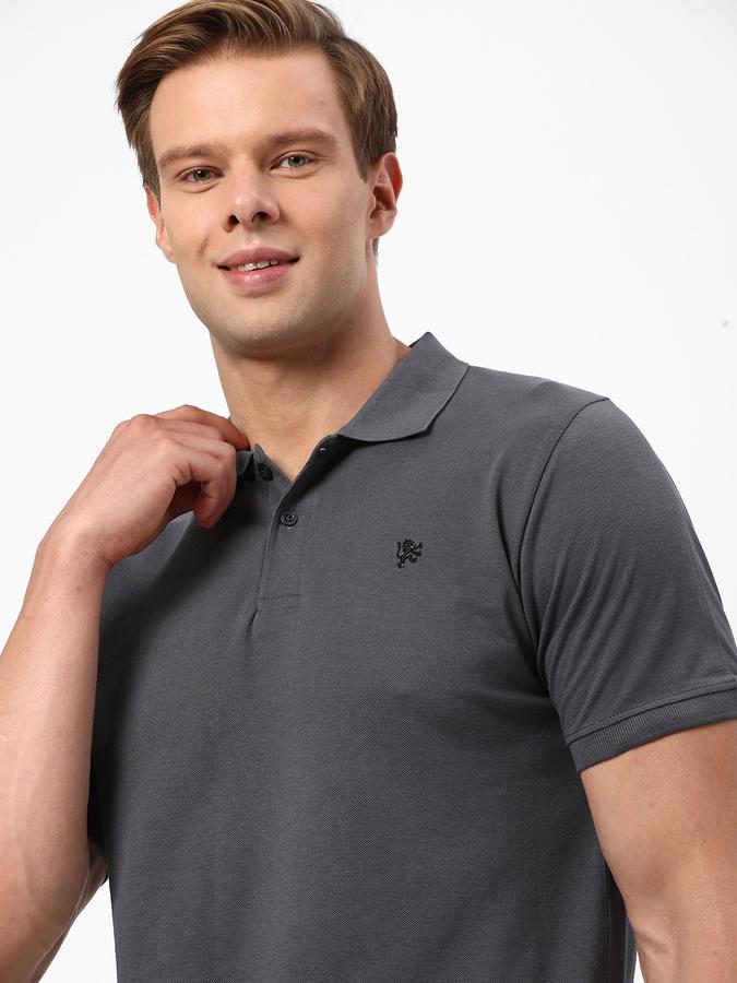 R&B Men Grey T-Shirts