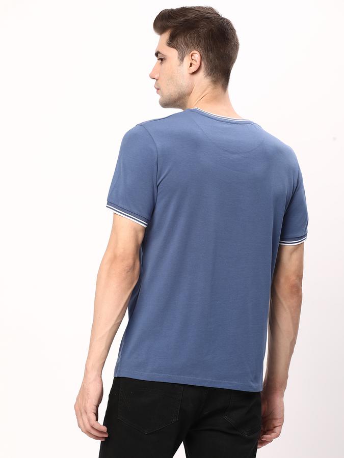 R&B Men Blue T-shirt image number 2