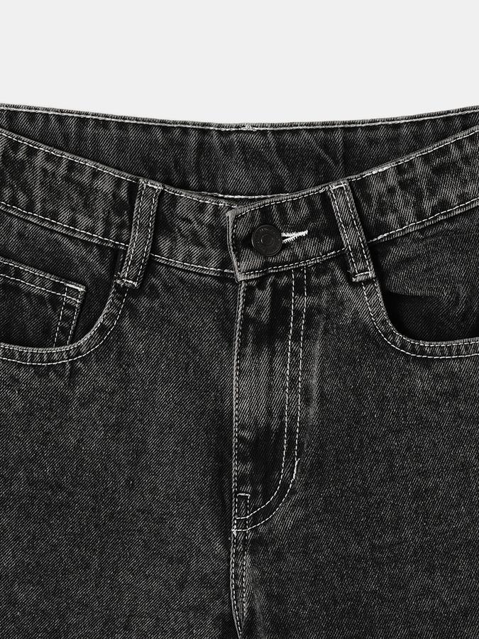 Boys Cotton Regular Fit Mid Waist Clean Hem Shorts