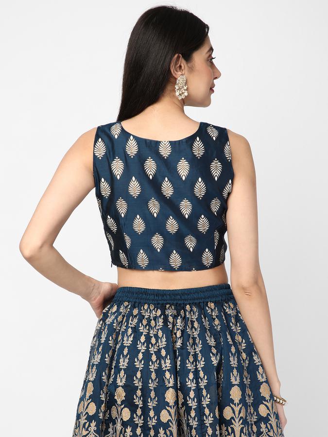 R&B Teal Women Tops & Kurtis image number 2