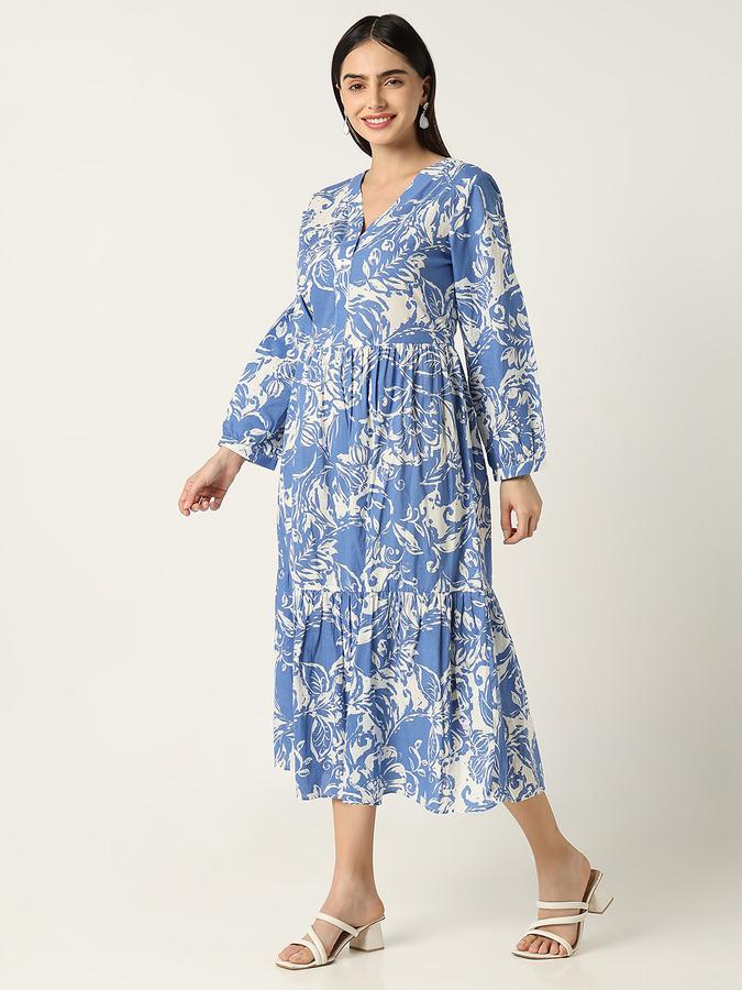 Women Western Wear Floral Dress image number 2