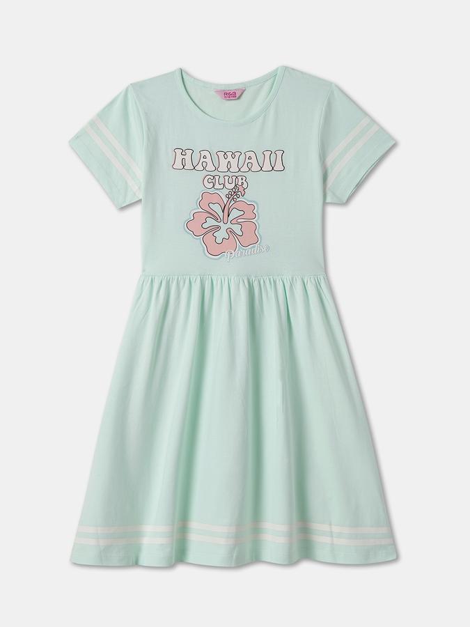Girls Midi/Knee Length Casual Dress 