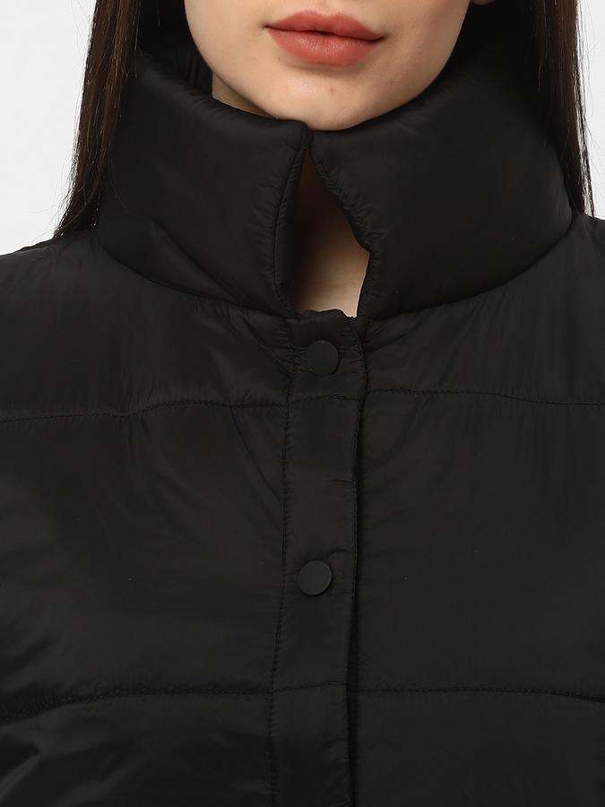 Women Regular Fit Puffer Jacket image number 3