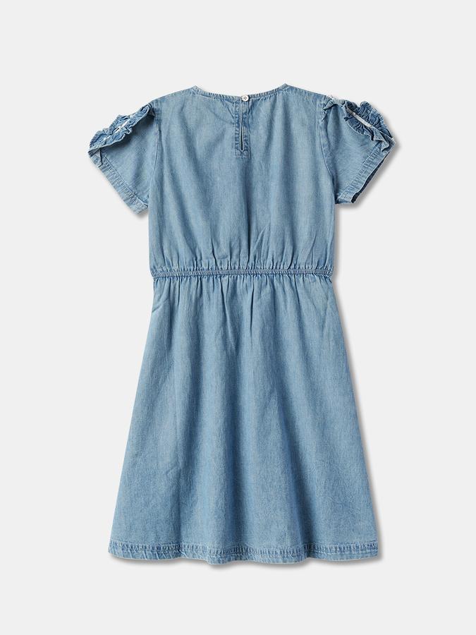 Girls Embellished A-Line Dress image number 1