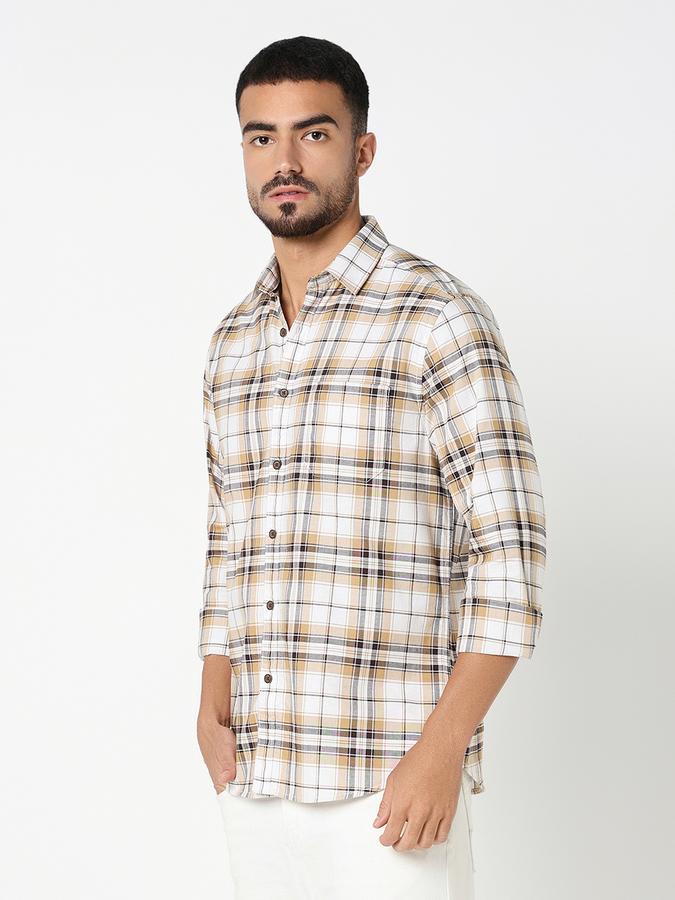 Mens Casual Long Sleeves shirt-Regular Fit image number 2