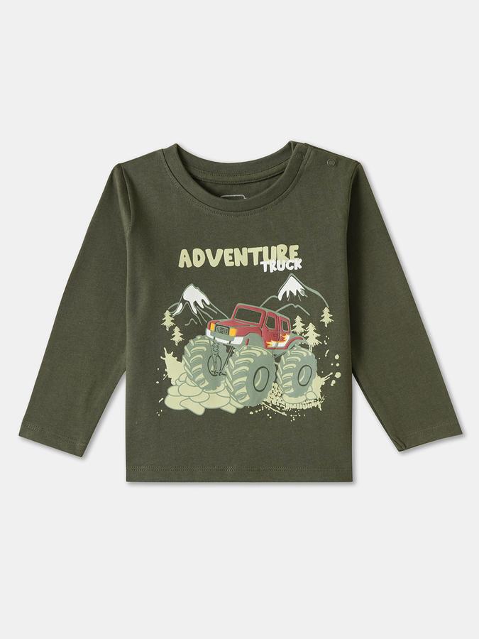 R&B BOYS PRINTED REGULAR GRAPHIC TEE