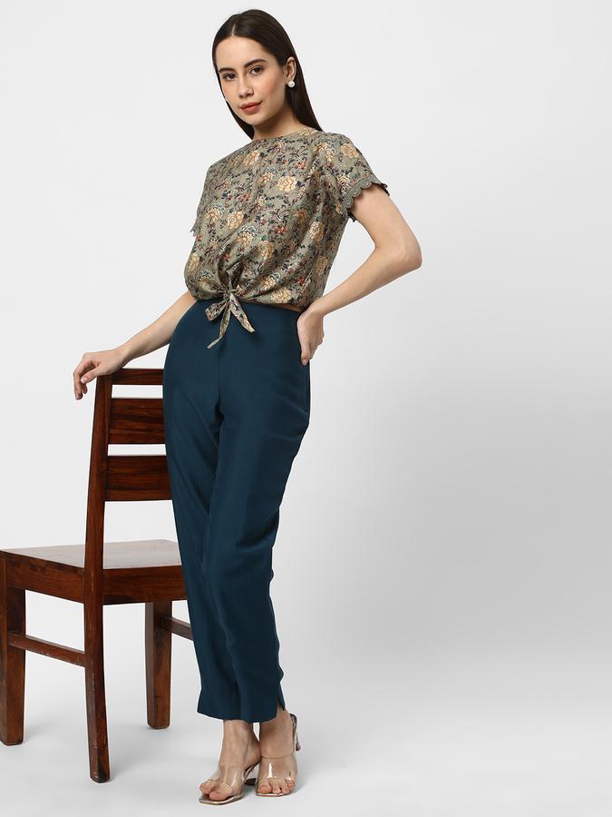 Women Floral Print Top image number 1