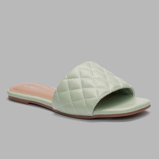 R&B Women's Quilted Flat Sandals image number 2