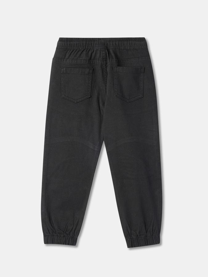 Boys Mid-Rise Straight Fit Trousers image number 1