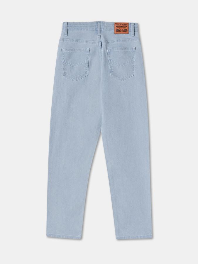 Boys Blend Regular Fit Mid Waist Solid Jeans