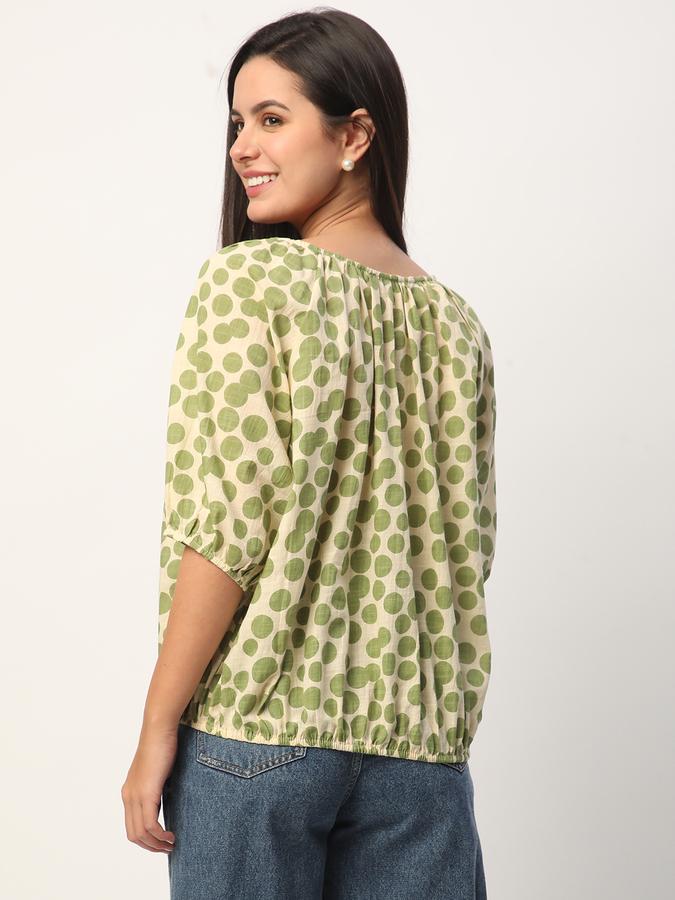 Women Ethnic Printed Tops image number 2