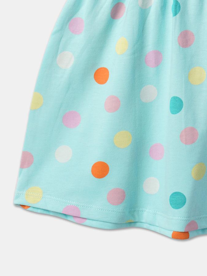 Girls Polka-Dot A-Line dress image number 3