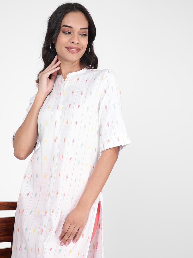 R&B Women White Kurta