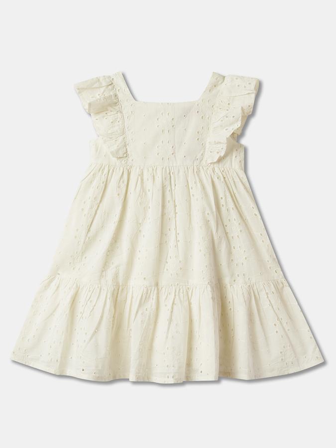 Girls Printed A-Line Dress image number 0