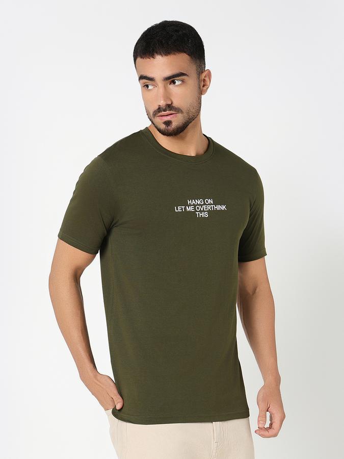 Printed Men Round Neck T-Shirt image number 3