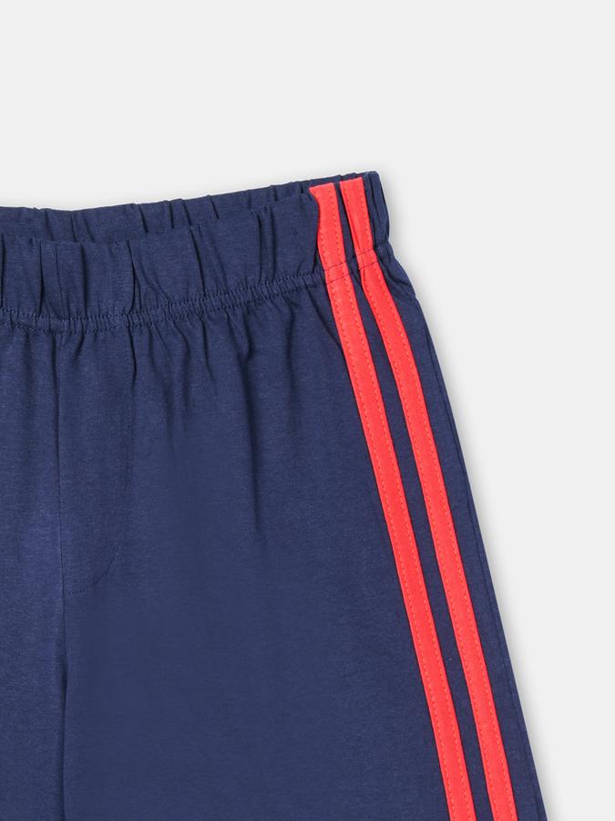 R&B Boys Navy Shorts & 3/4Ths image number 3