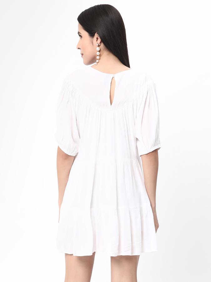 R&B Women's Textured Short Dress image number 2