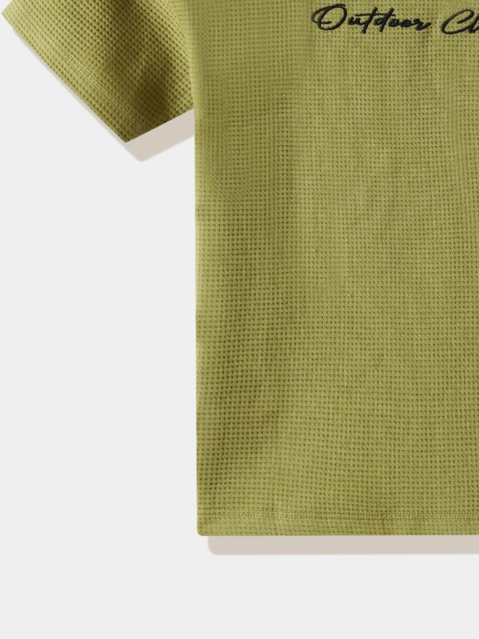 Boys Cotton Relaxed Fit Crew Neck Graphic T-shirt