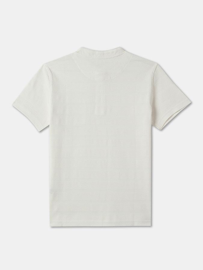 Boys Striped Pure Cotton Regular T Shirt image number 1